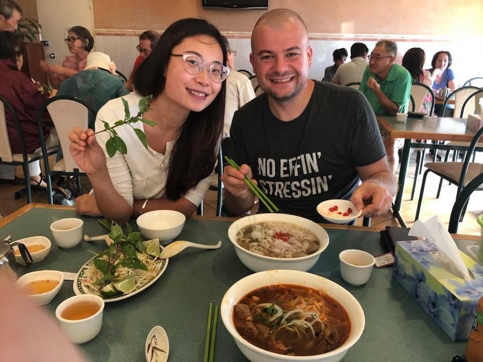 Enjoying a delightful Pho in Bankstown